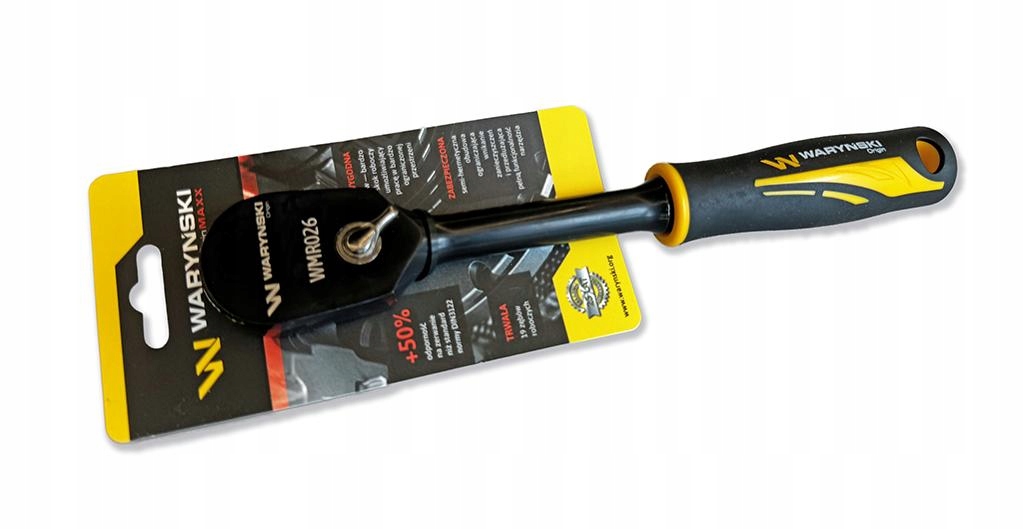 Grzechotka semihermetyczna 1/2". 90 T. Waryński Marka Waryński