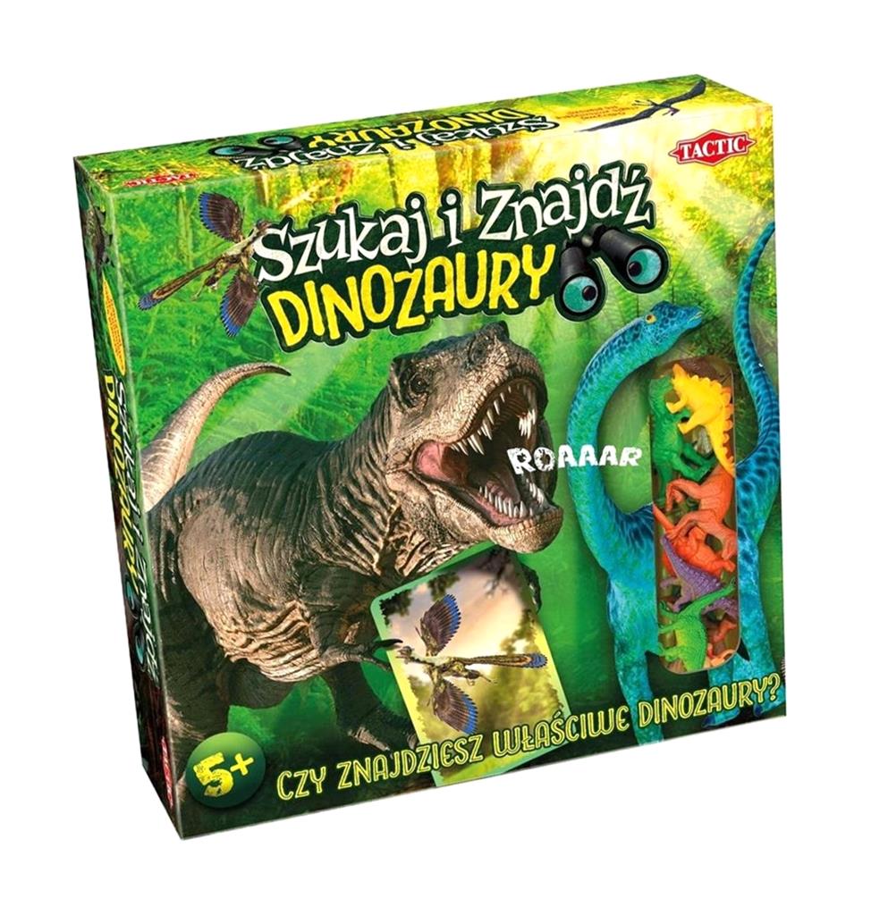 SZUKAJ I ZNAJDŹ DINOZAURY