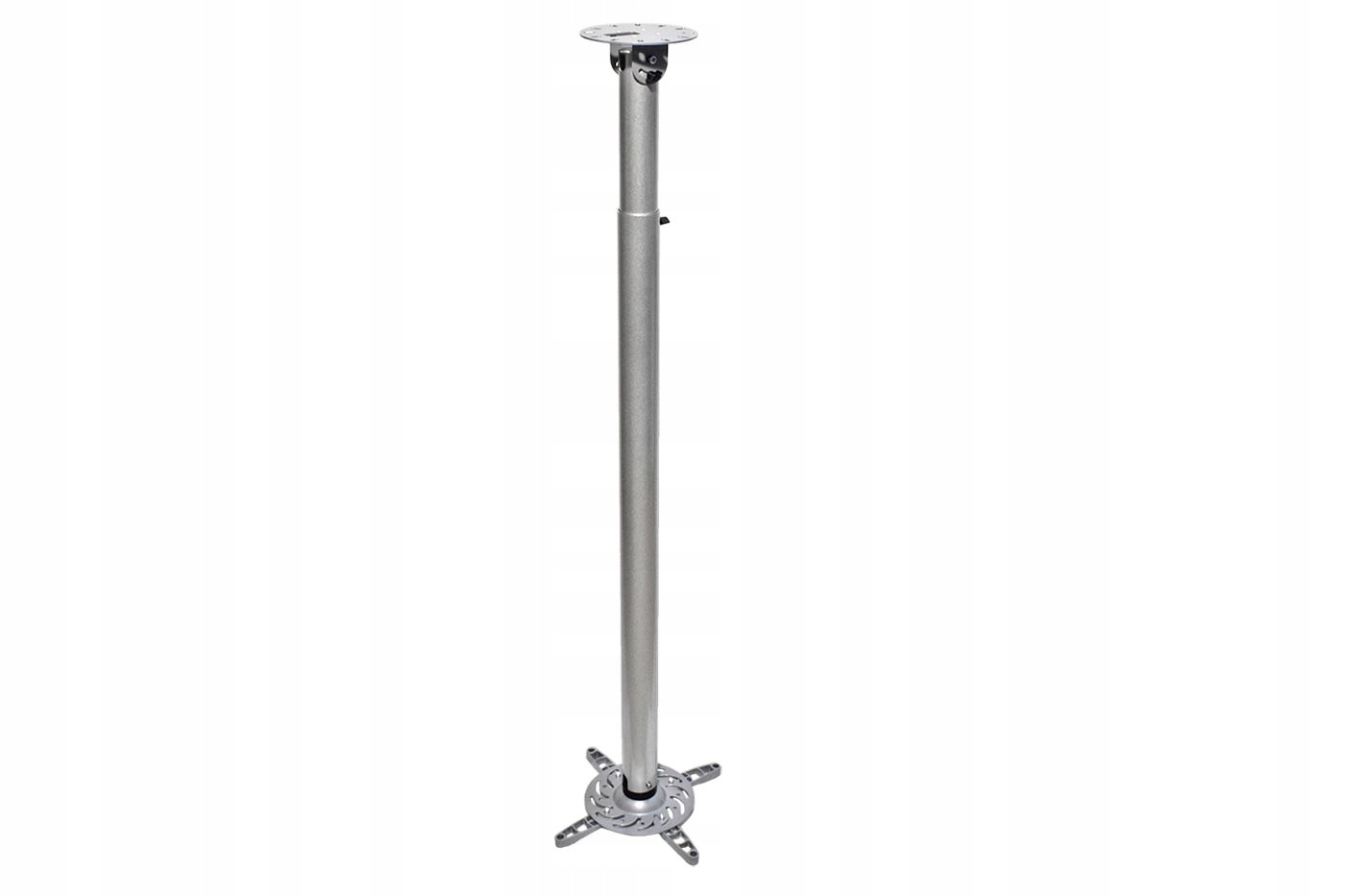 Techly Držák projektoru, montáž na strop, 110-197cm, stříbrný, 15kg