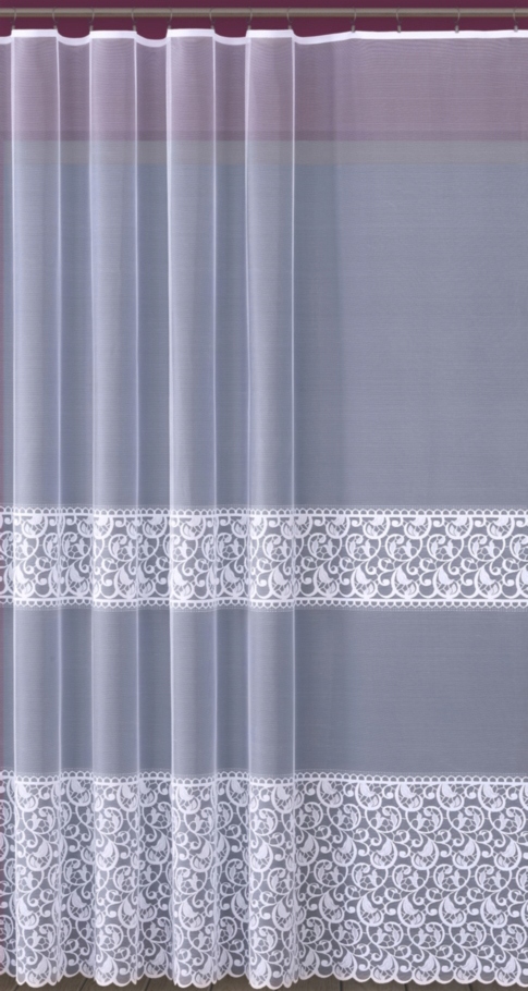 Mg Záclona 618/362 Bílá 290X250 hotová s páskou G