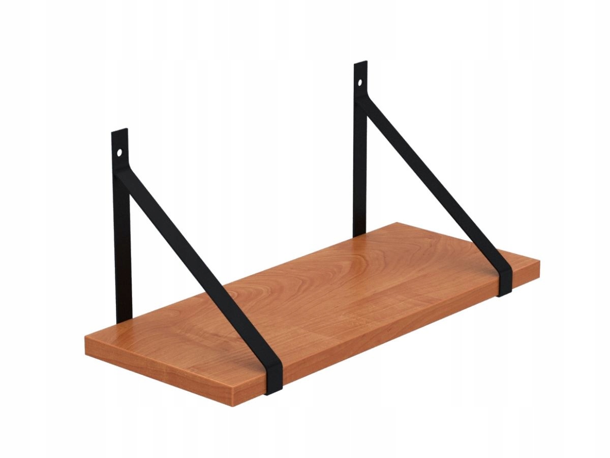 

Półka wisząca loft kuchnia pokój Olcha 50cm