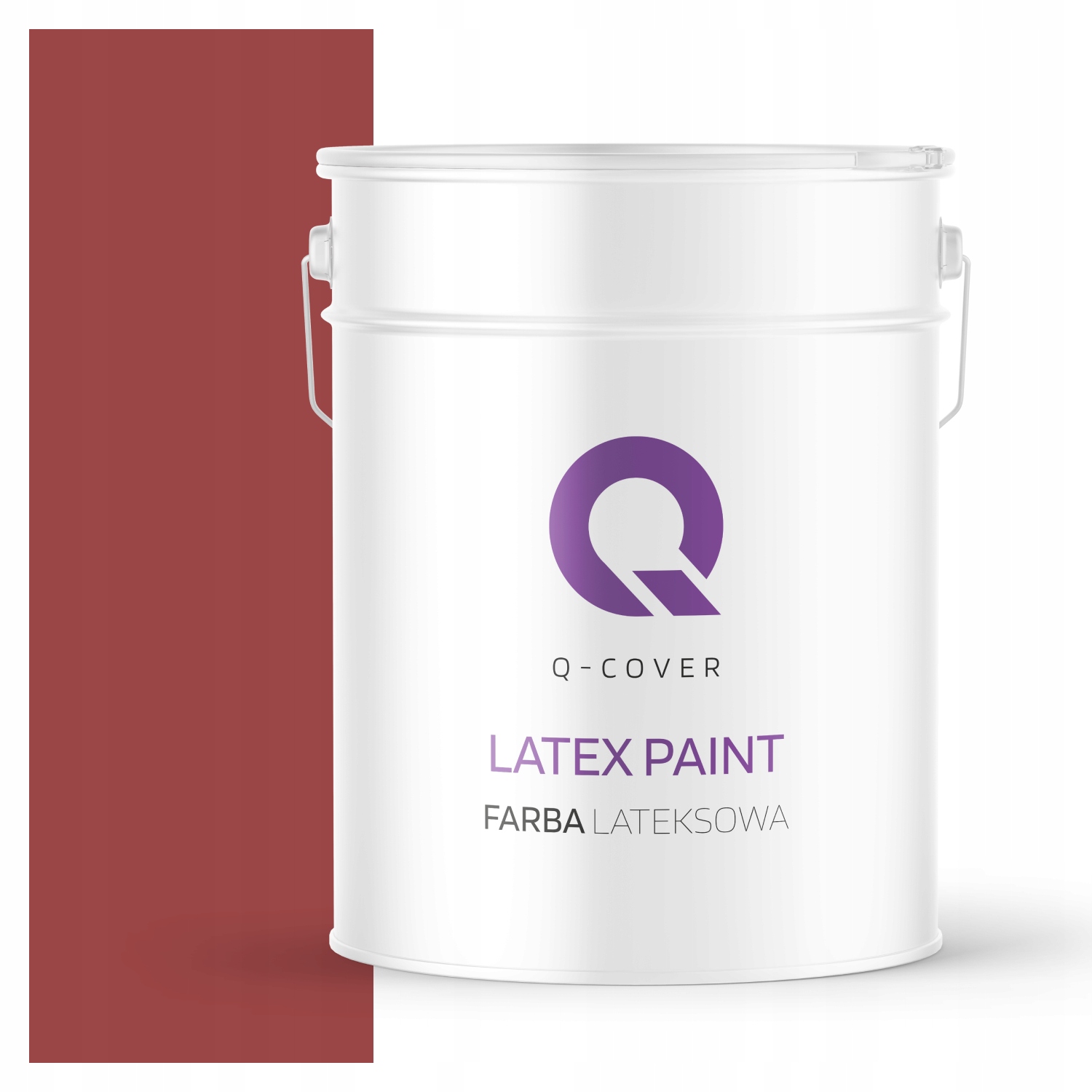 Latexová Farba Na Stenu Hlboká Matná 10 L Farba Červená Tmavá H3412 Premium