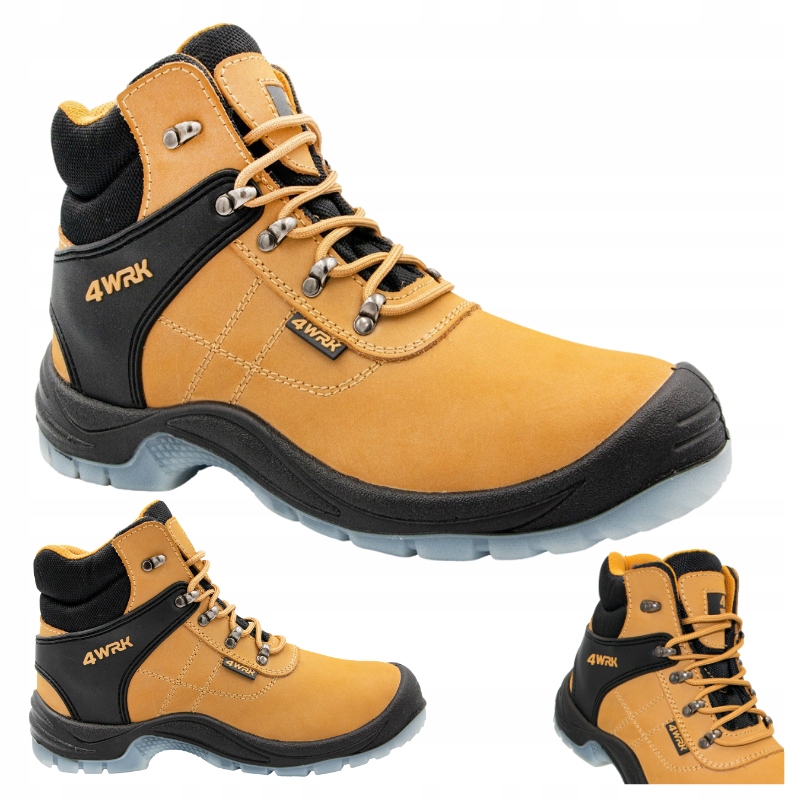 Buty męskie robocze Wodoodporne z Podnoskiem wkładka Antyprzebiciowa r. 46