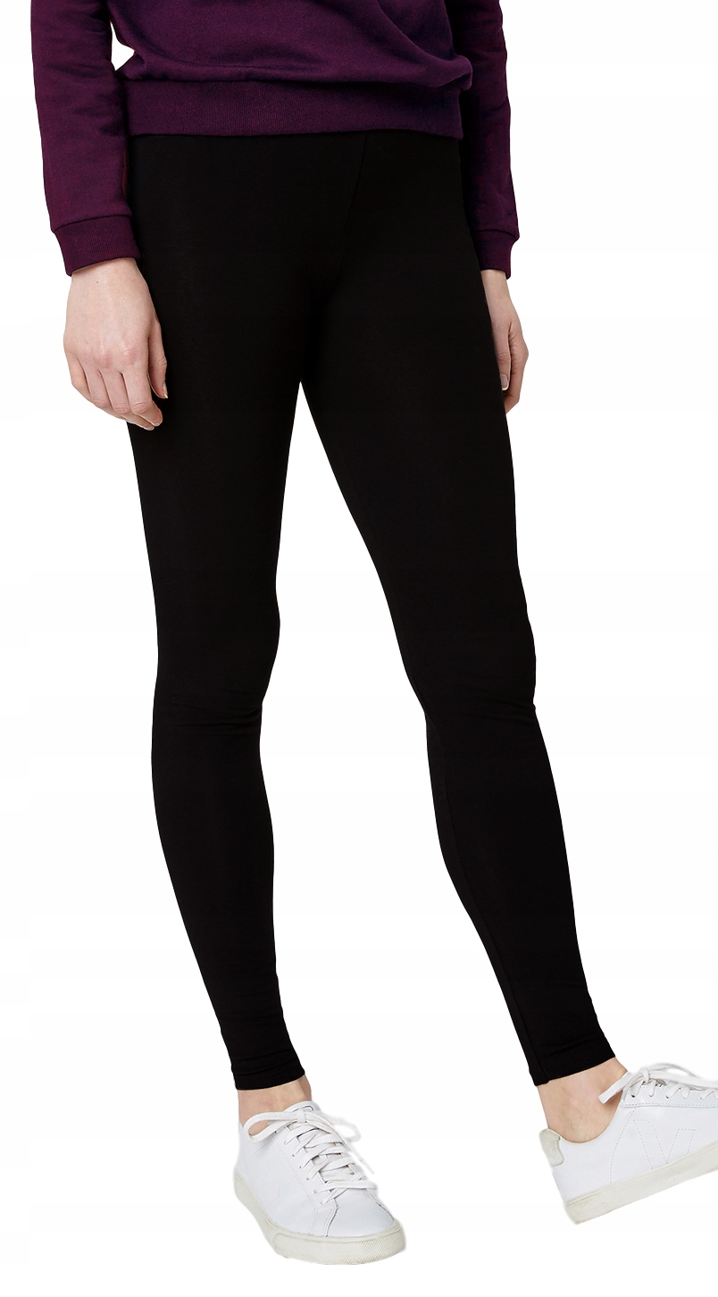 

Klasyczne legginsy damskie leginsy czarne 4XL/5XL