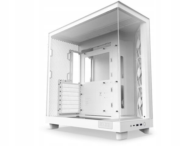 Nzxt skříň H6 Flow dvoukomorová MidT 3x120mm fan 2xUSB 3.2 Usb-c