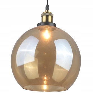 Závěsné Stropní Svítidlo Irwin jantarová E27