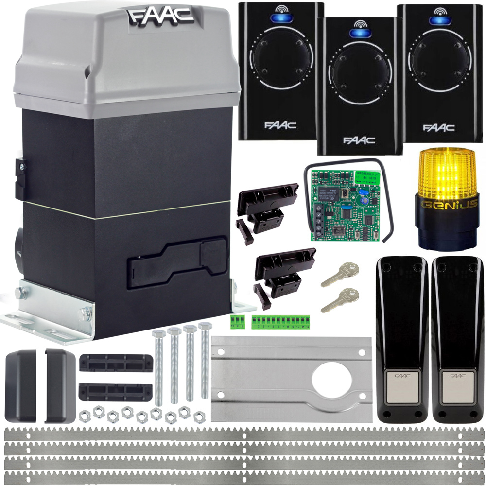 NAPĘD FAAC 746 W OLEJU 600KG 3xPILOT 5LISTWA LAMPA