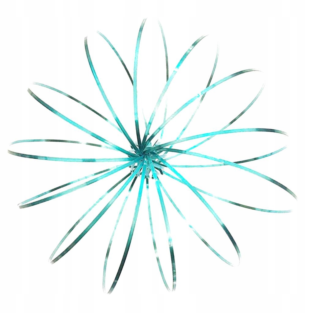 Pierścienie 3D Spinner Dynamic Arm Motion Flow Lake Blue Materiał inny