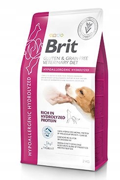 Brit VD Dog Gf Hypoallergenic Hydrolyzed 2kg