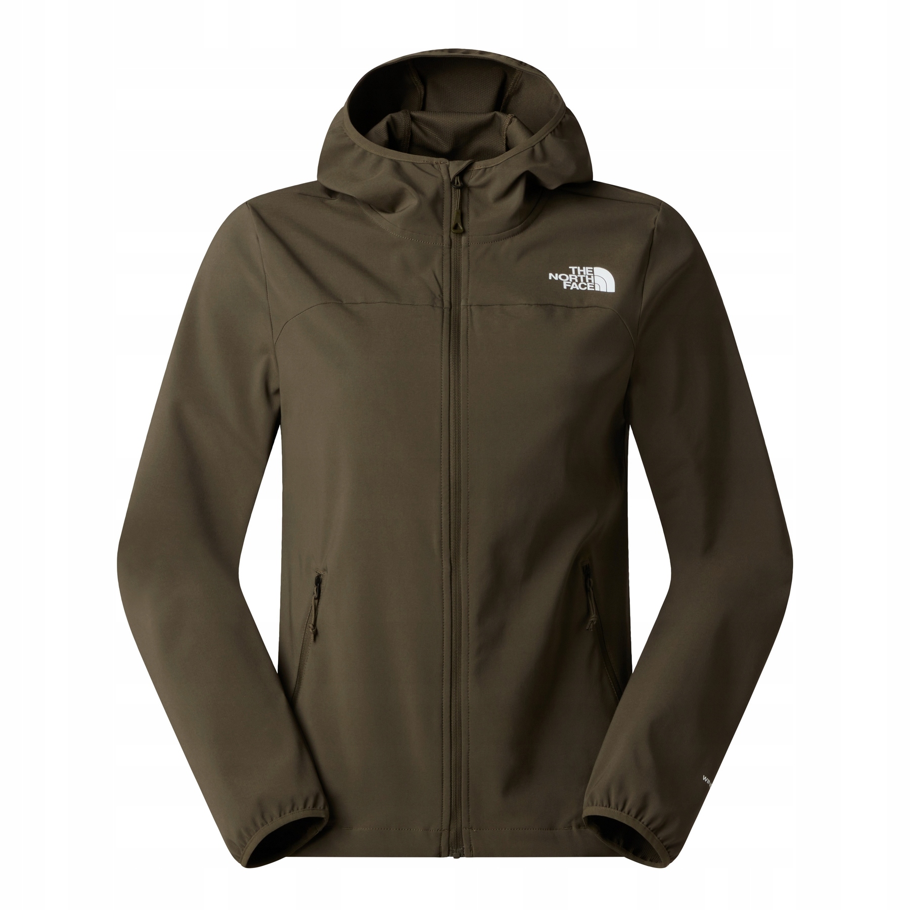 Kurtka softshellowa damska The North Face Nimble 2 zielona NF0A8G1521L r M