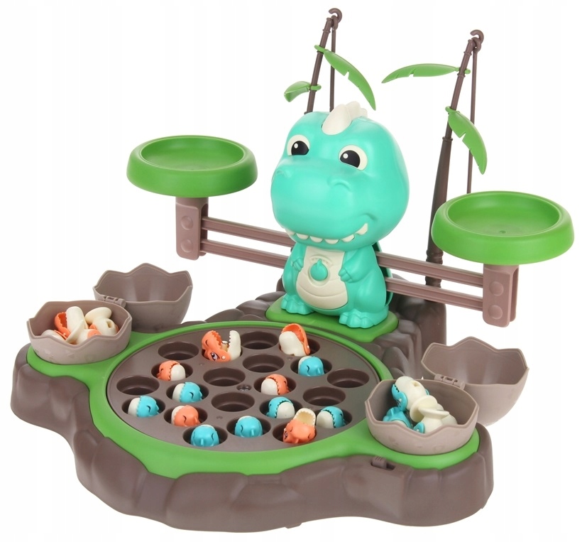 Waga Szalkowa Równoważnia Gra Łowienie Dinozaurów Rybek Nauka Liczenia Marka Nobo Kids