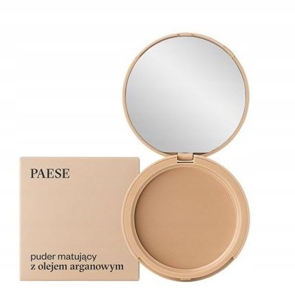 Paese Puder matujący z olejem arganowym 02