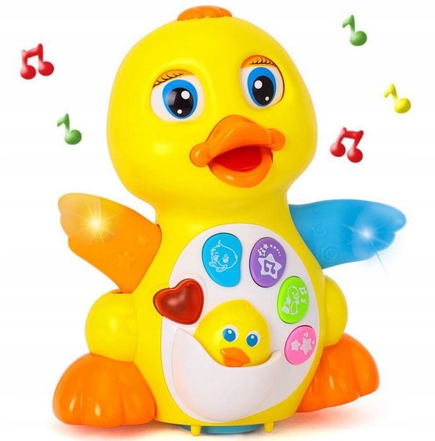 KACZUSZKA INTERAKTYWNA GRA JEŹDZI MACHA SKRZYDŁAMI Certyfikaty, opinie, atesty CE EN 71