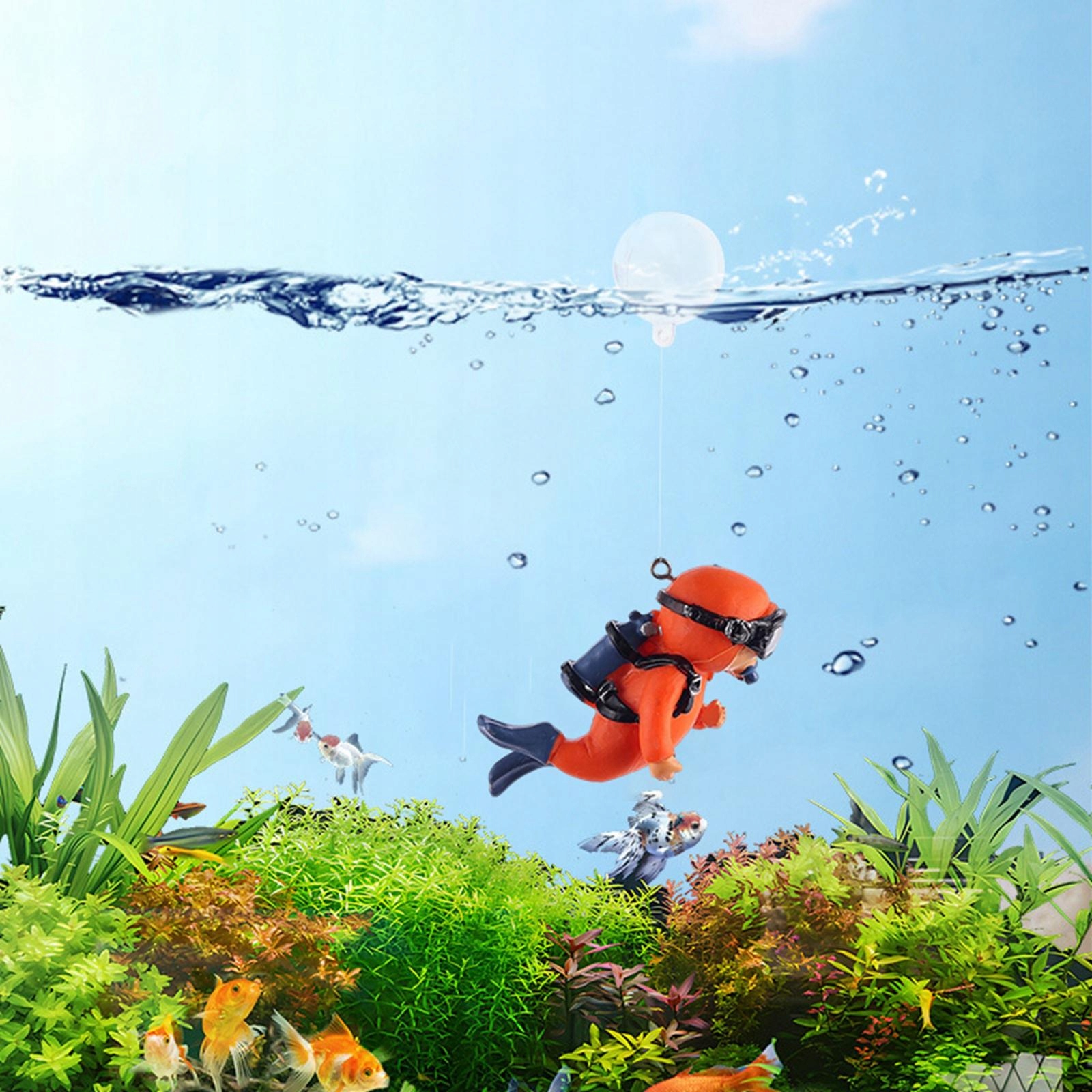 Figurka Miniaturowy Nurek Figurka! Marka inna marka