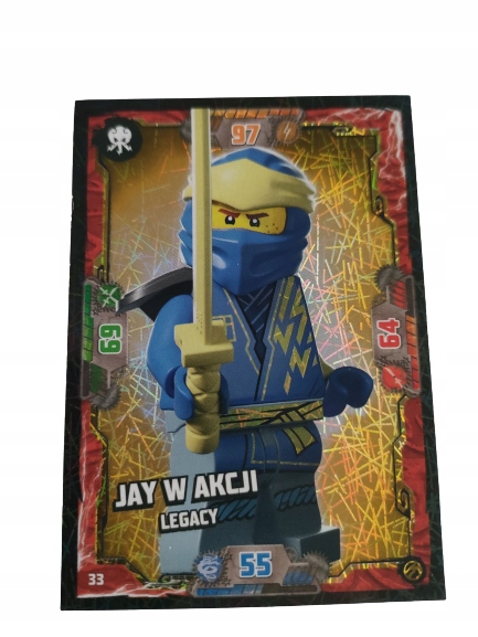 Karta Lego Ninjago Seria 7 Numer 033