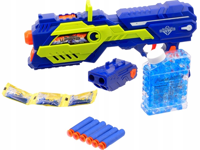 PISTOLET KARABIN NA KULKI WODNE STRZAŁKI PIANKOWE Marka NORIMPEX