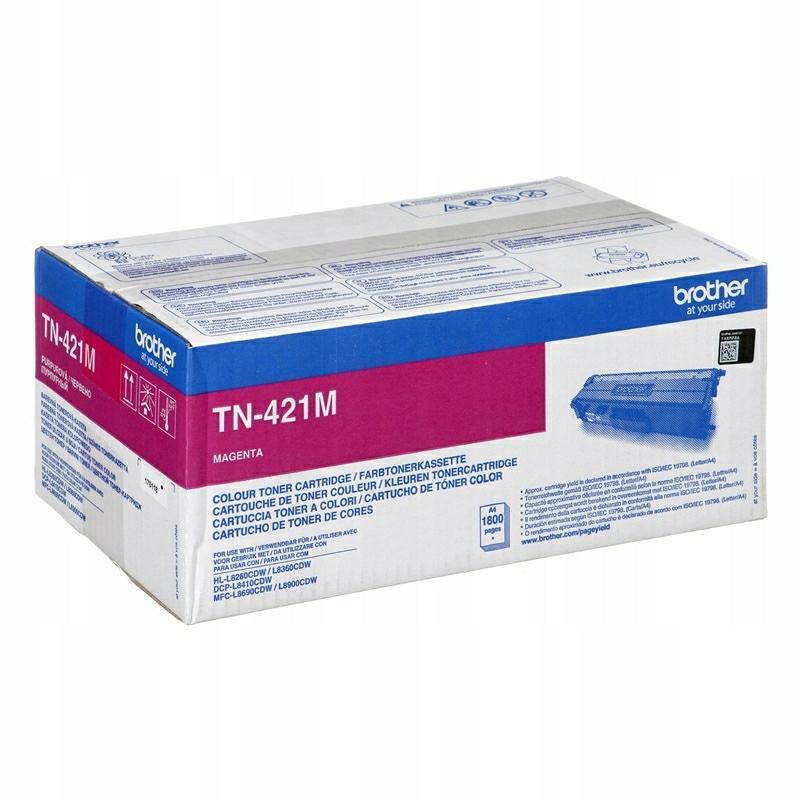 Toner Brother TN421M Magenta 1 800 stron ORYGINAŁ