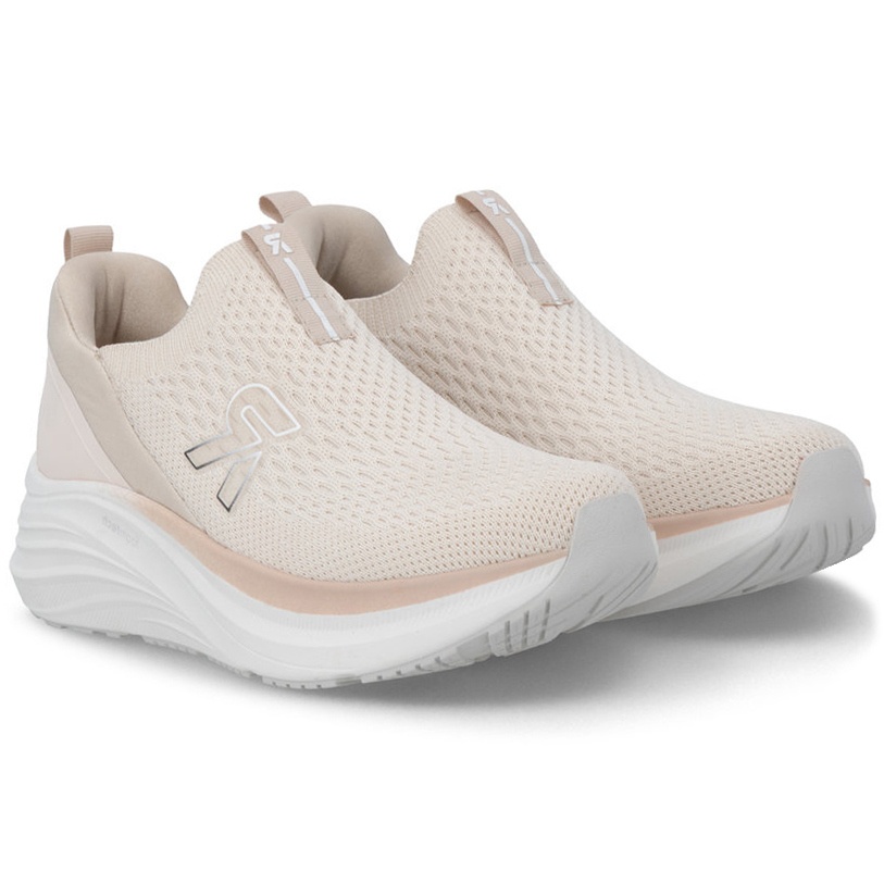 Dámské sportovní polobotky Rieker W4100-60 Beige béžové VEL.40