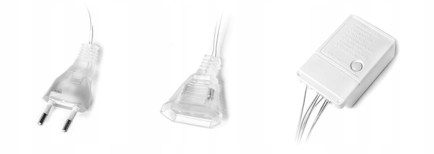 LAMPKI PŁATKI ŚNIEGU GWIAZDKI ŚWIĄTECZNE ŚWIATEŁKA KURTYNA 138LED Marka Ecotoys