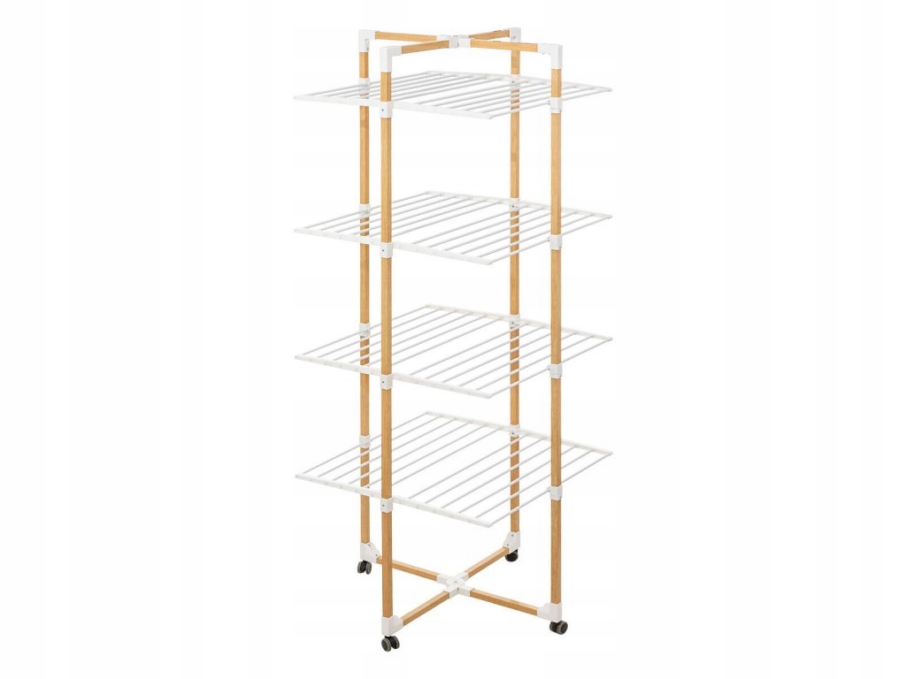 Levně Sušák na prádlo vertikální věž, 69 x 68,5 x 175 cm