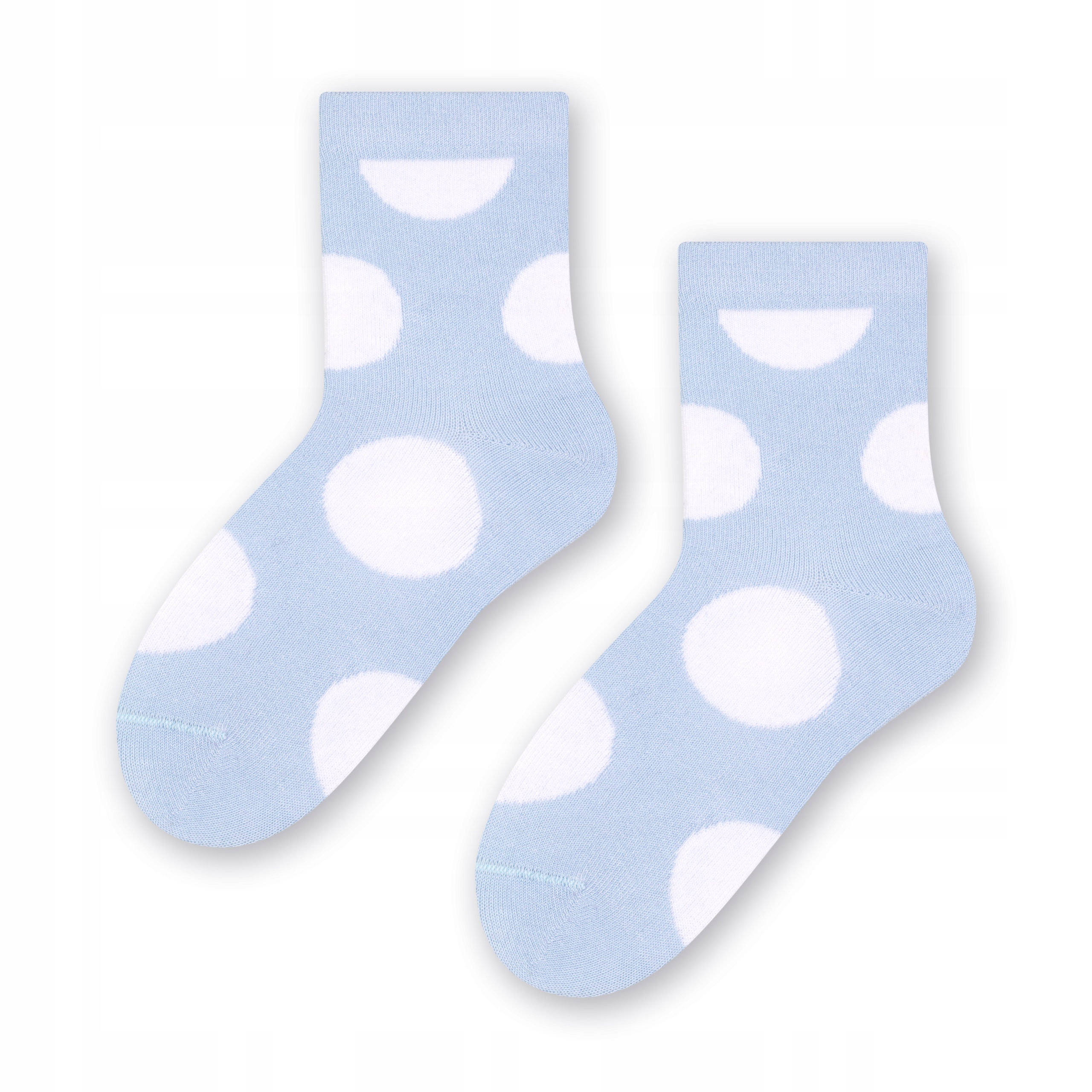 

Skarpety Steven dziecięce-niebieskie/groszki 32-34