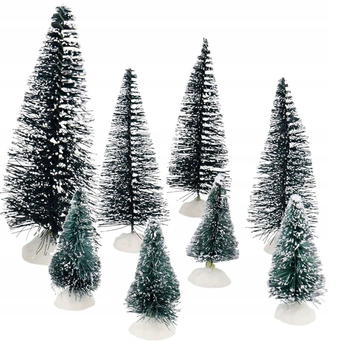 

8x Choinki Dekoracyjne Sztuczne Choinka Ozdobna