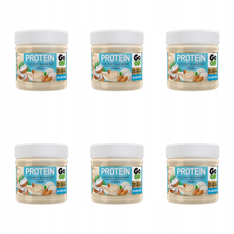 Go On Proteinový krém Kokos-Mandle 180 g X6