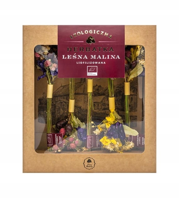Levně Lyofilizovaný lesní čaj Malina Eko 5ks Dary Natury