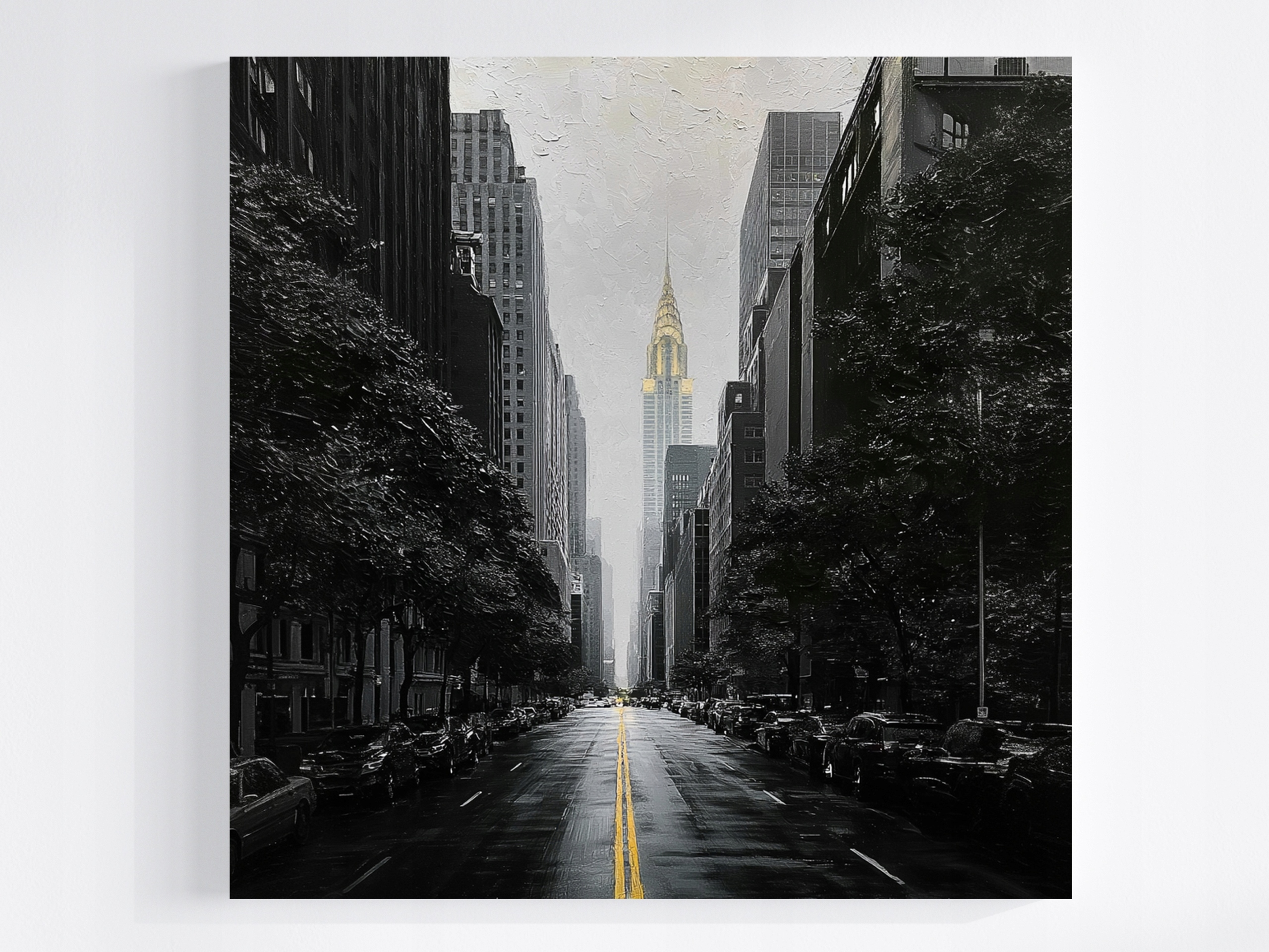 Obraz Na Plátně Canvas Město New York Manhattan Chrysler Ulica 60x60