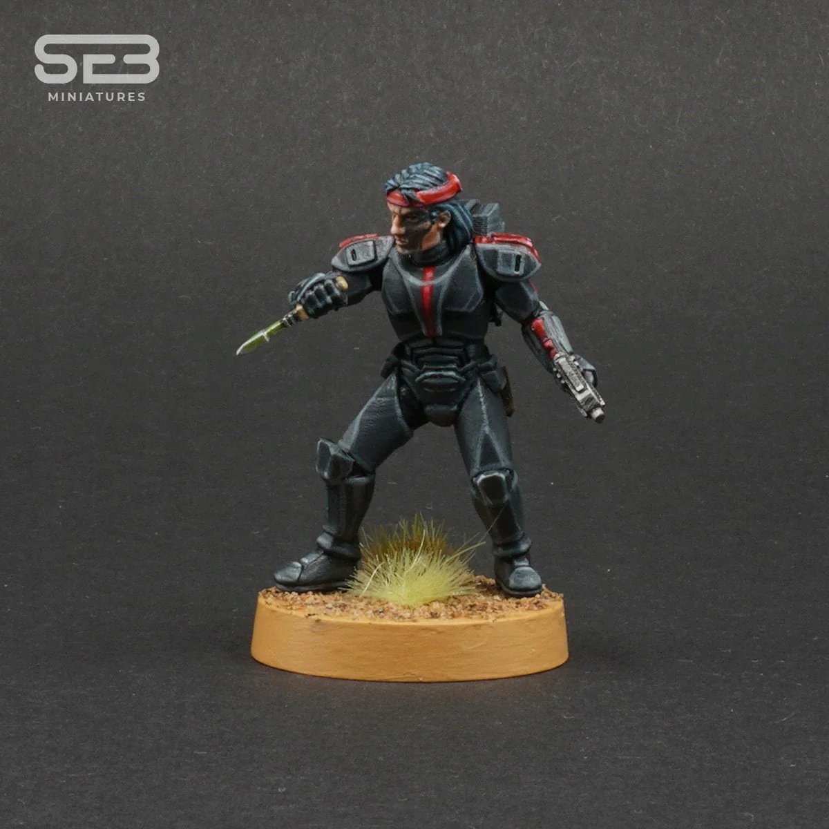 Bad Batch Hunter model pasuje do gry StarWars Legion Nazwa Druk Modeli 3D Anvilrage Studio