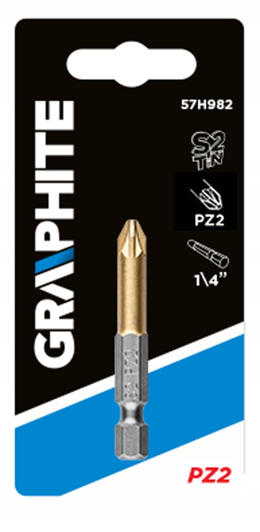 Końcówka wkrętakowa PZ2 x 50 mm Liczba elementów pojedyncze