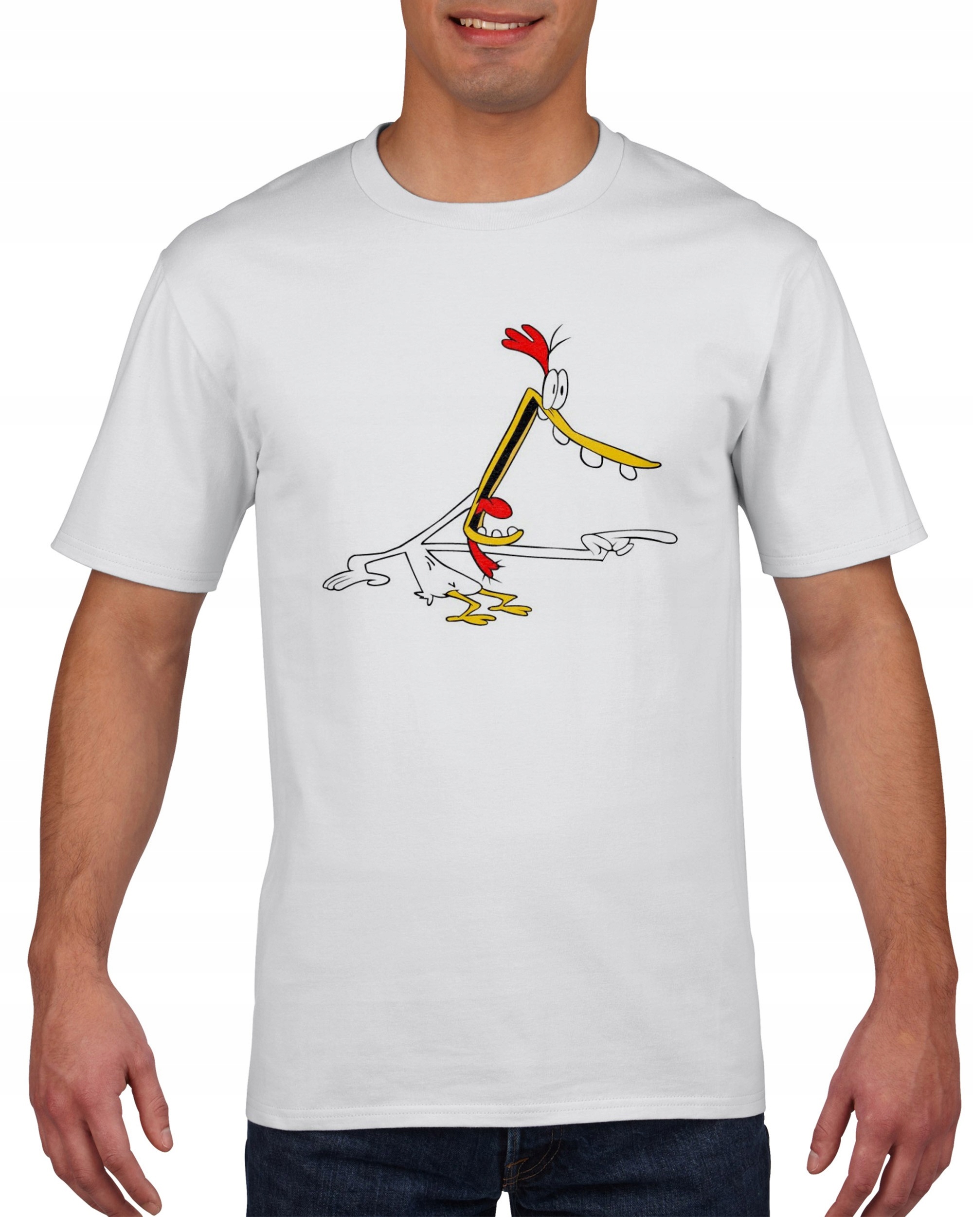 

Koszulka męska Krowa I Kurczak M