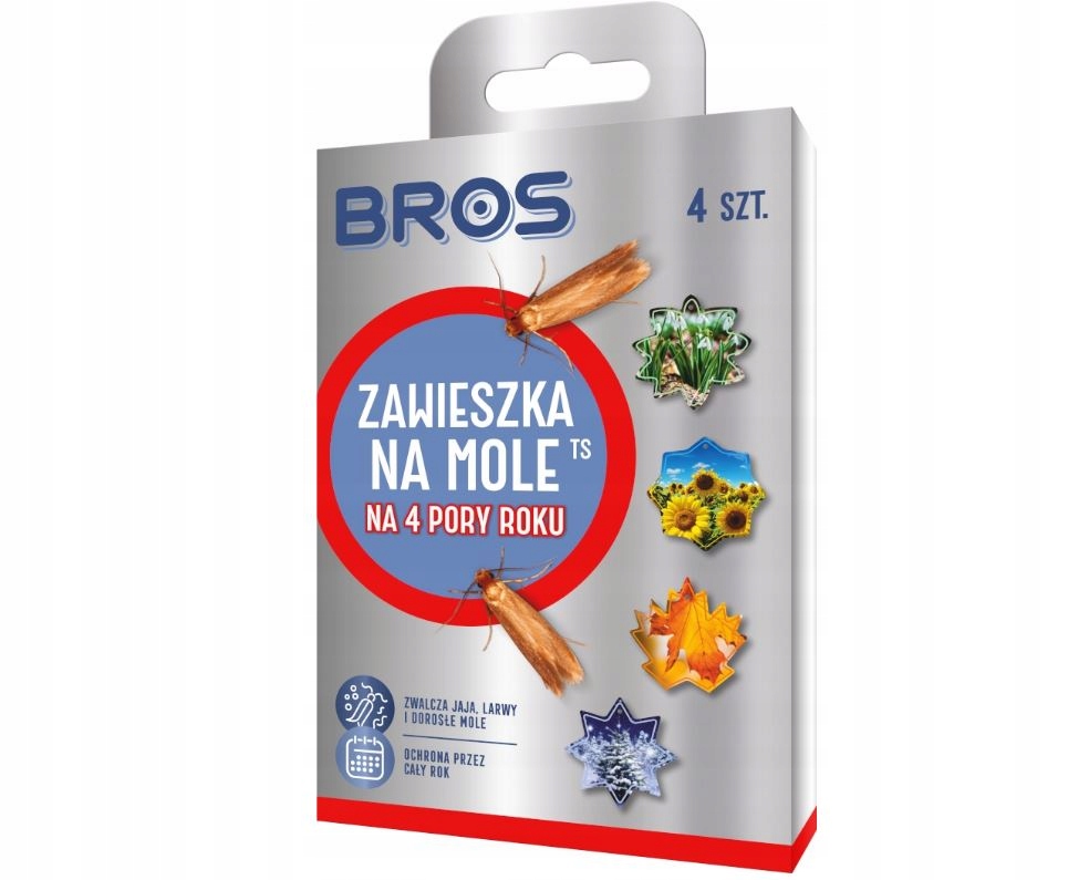 

Bros Zawieszka na mole odzieżowe 4 pory roku