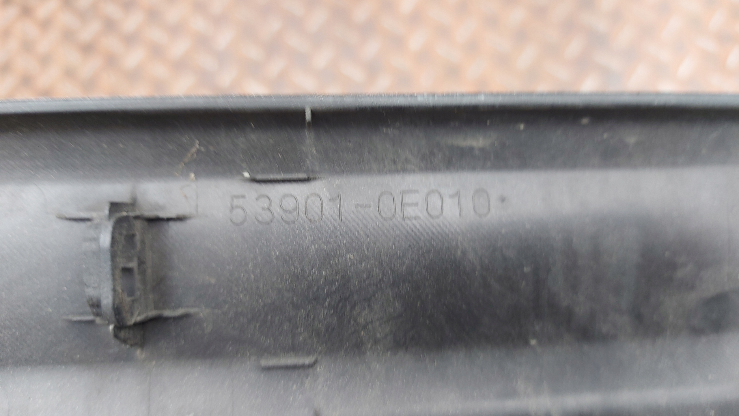 moulding bumper rear part TOYOTA HIGHLANDER VIII 21