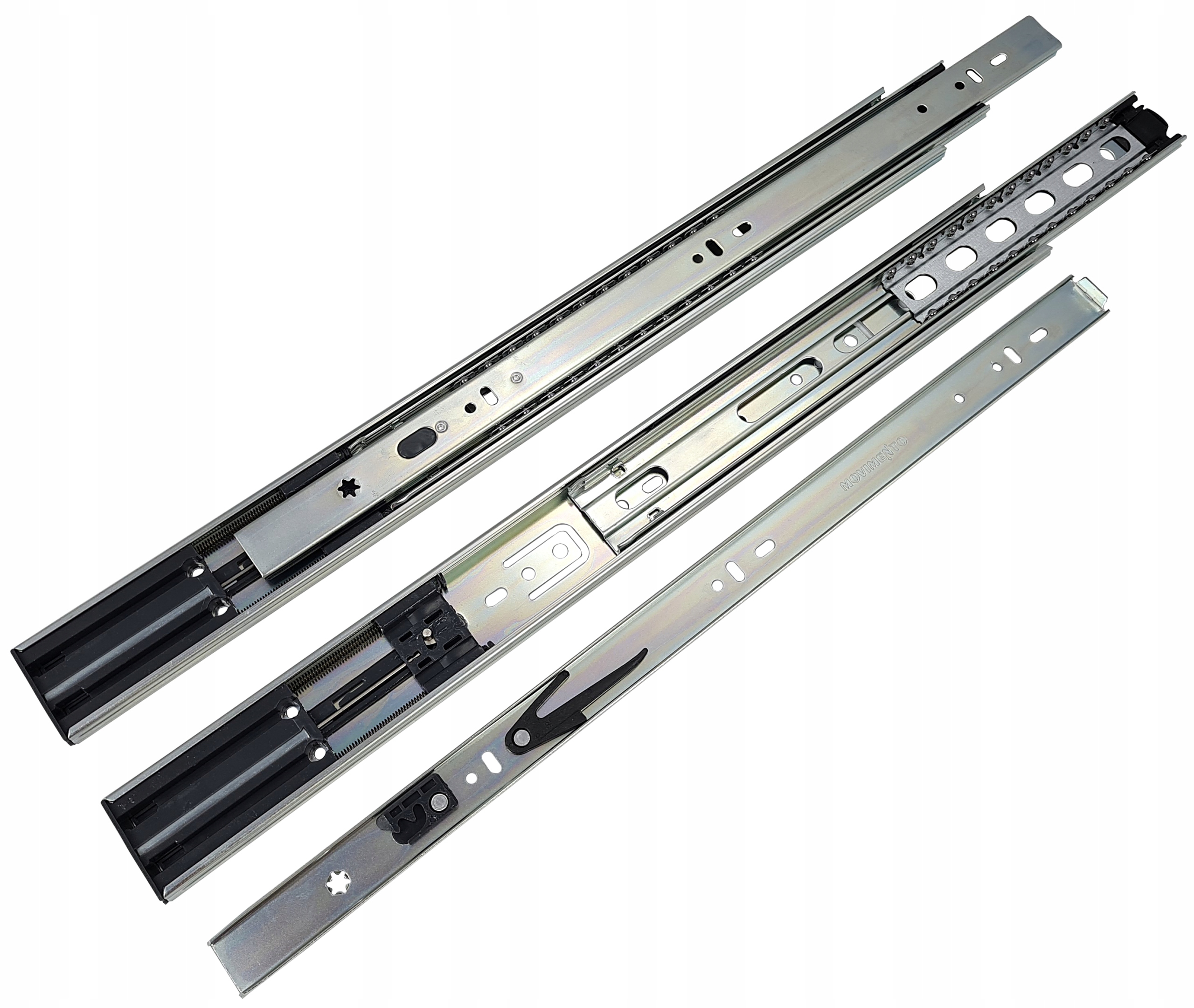 KOSZ CARGO DWUPOZIOMOWY 150mm CICHY DOMYK BIALY Szerokość mebla 15 cm