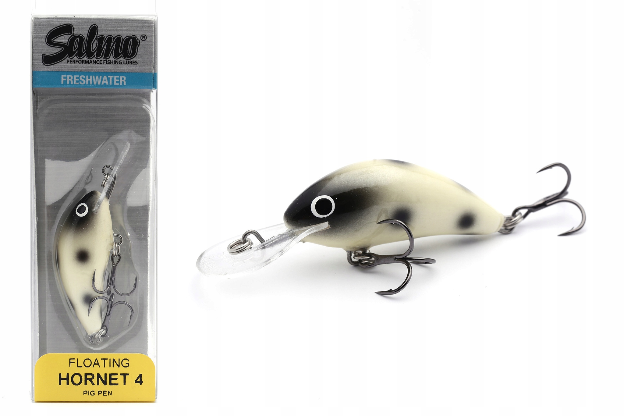 Wobler Salmo Hornet Floating 4,0cm Pig Pen