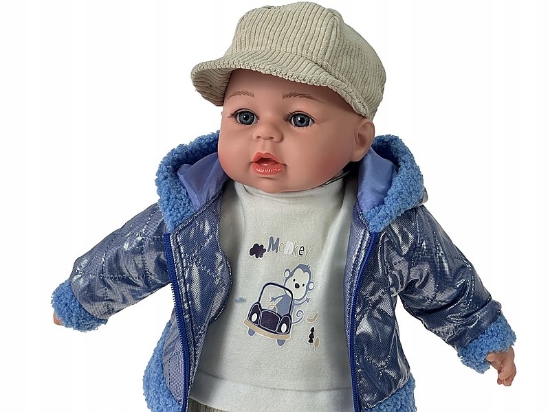 BOBAS LALKA 45cm MÓWI,ŚPIEWA+smoczek+lux opakowana EAN (GTIN) 5901271616264