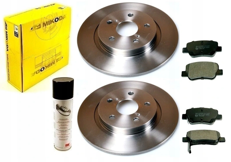 Диски колодки TOYOTA AVENSIS T27 2009-задний