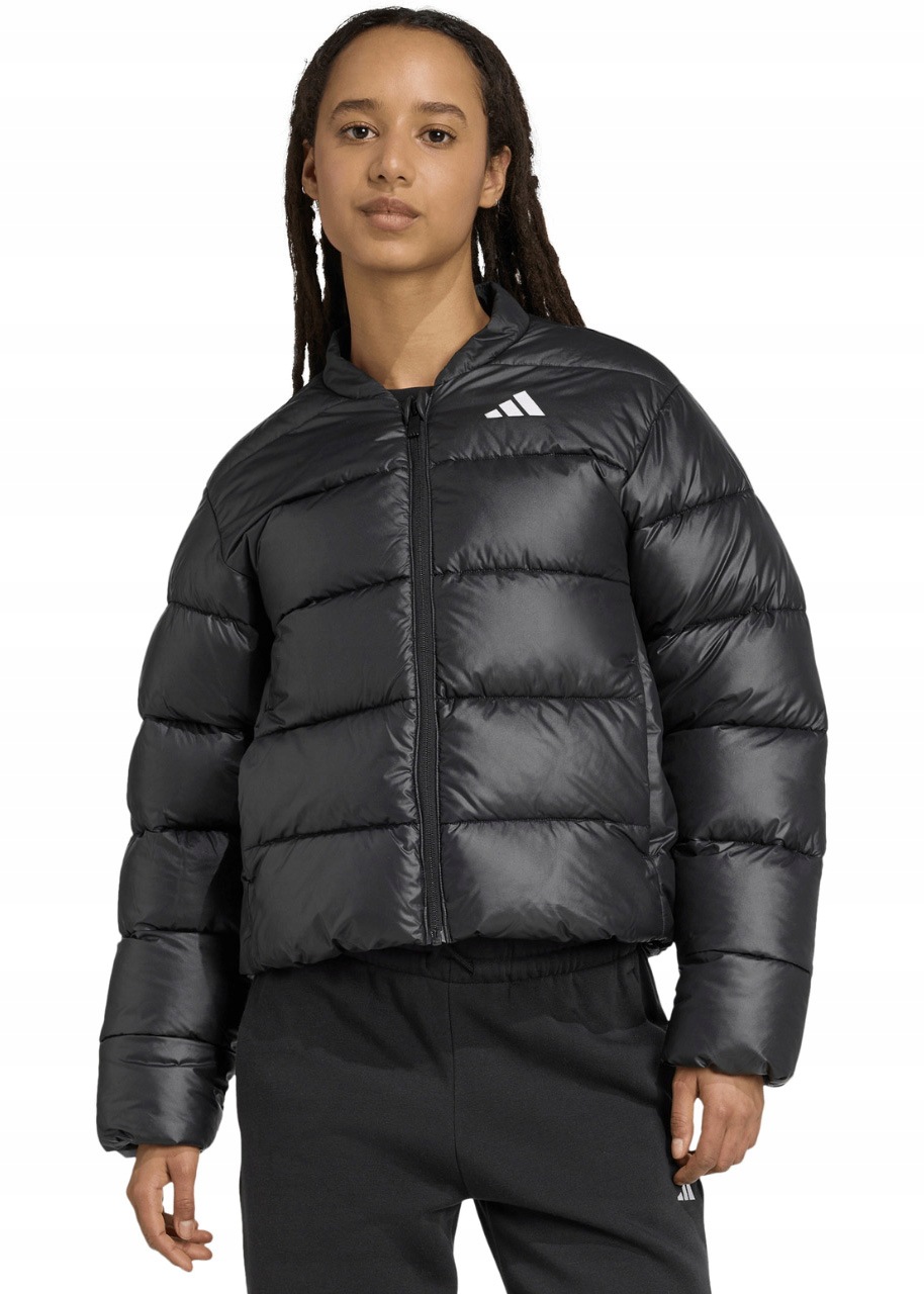 Dámská bunda adidas Péřová zimní zateplená černá vel
