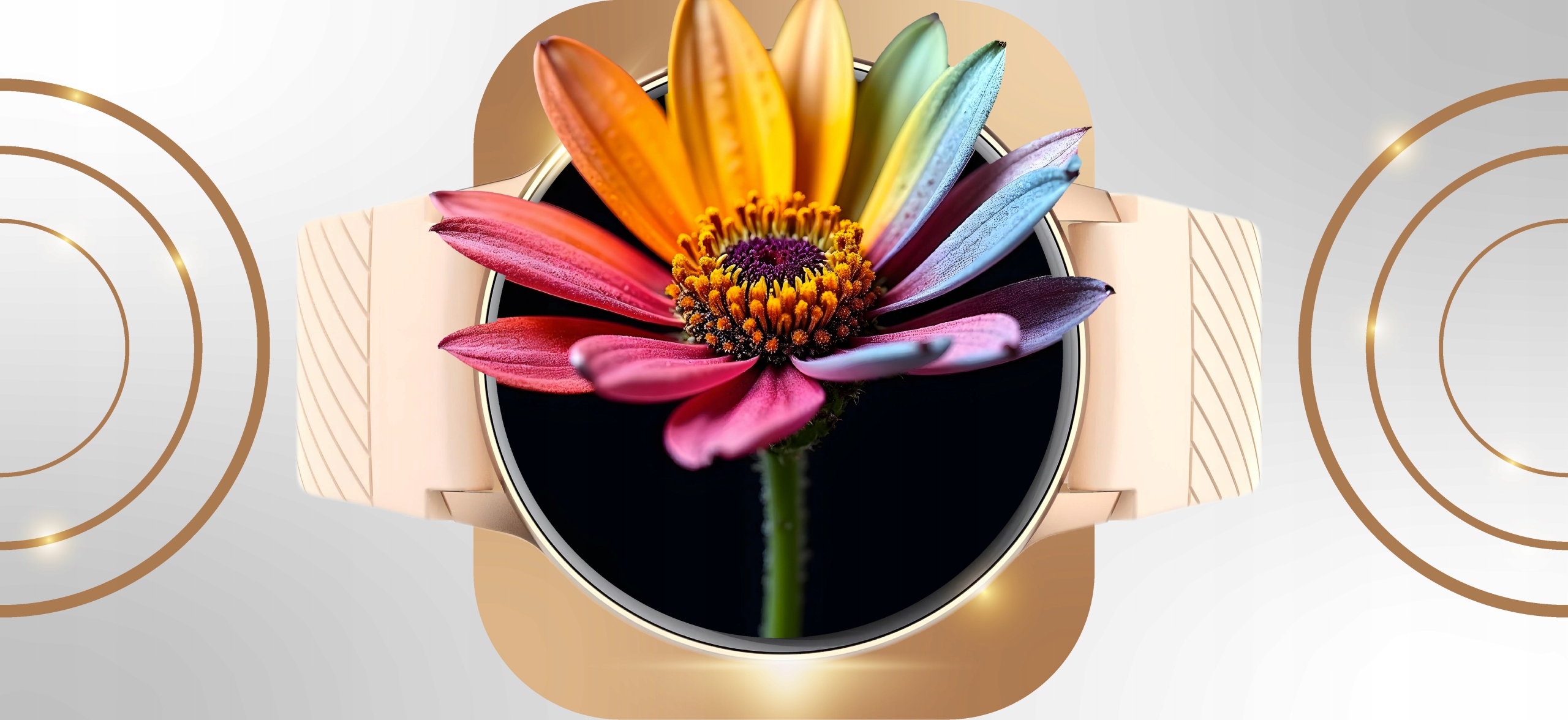 SMARTWATCH ZEGAREK DAMSKI MENU PL ROZMOWY POWIADOMIENIA PULS SPORT ZDROWIE Stan opakowania oryginalne