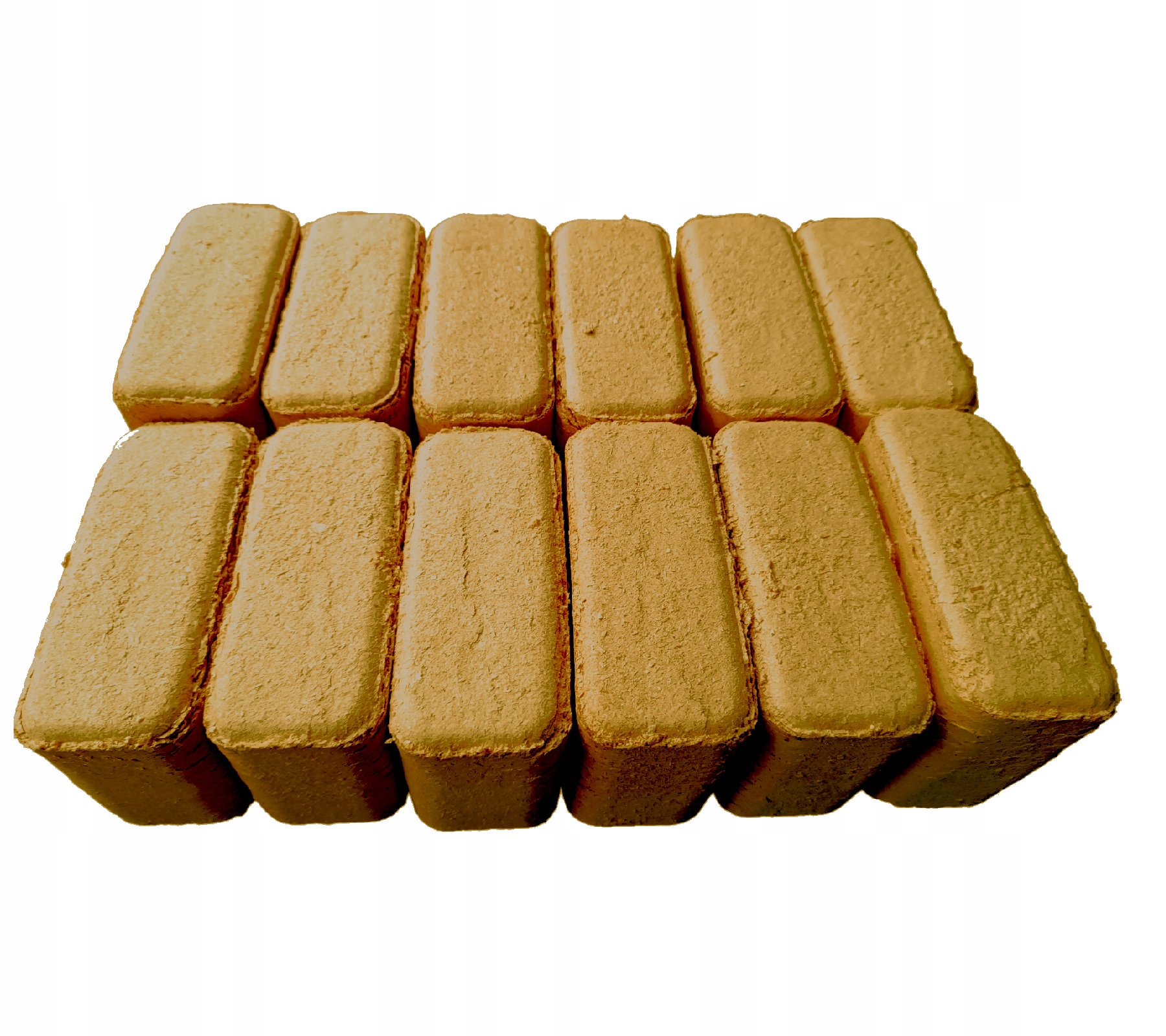 Brykiet z Trocin Drzewnych Dębowy Iglasty Opał 8 Kostek 6,80kg Transwood Marka Transwood