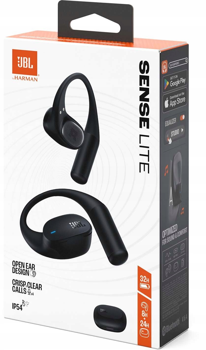 Słuchawki Bezprzewodowe Douszne Jbl Sense Lite Czarne Black