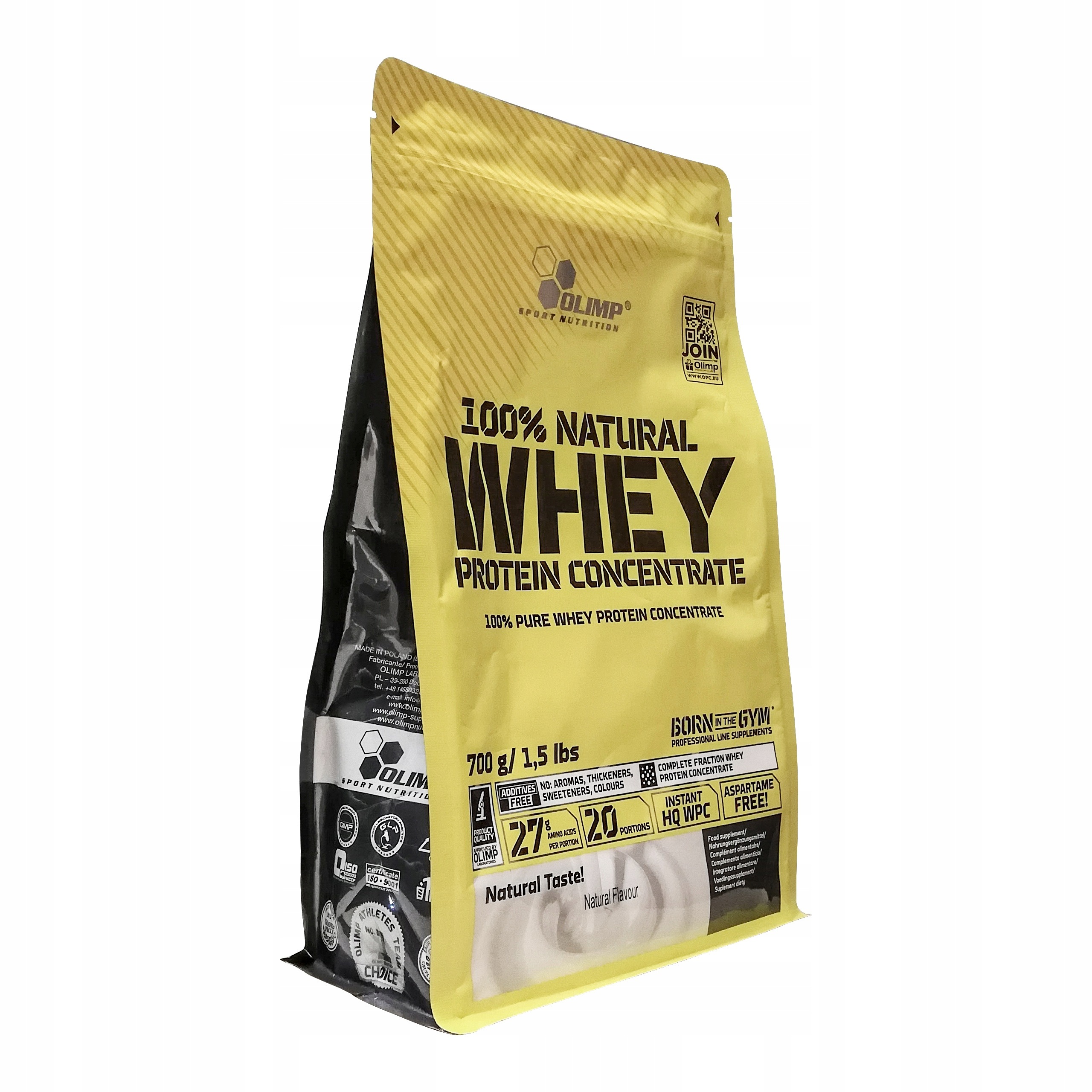Olimp 100% Natural Whey Protein Concentrate 700 g