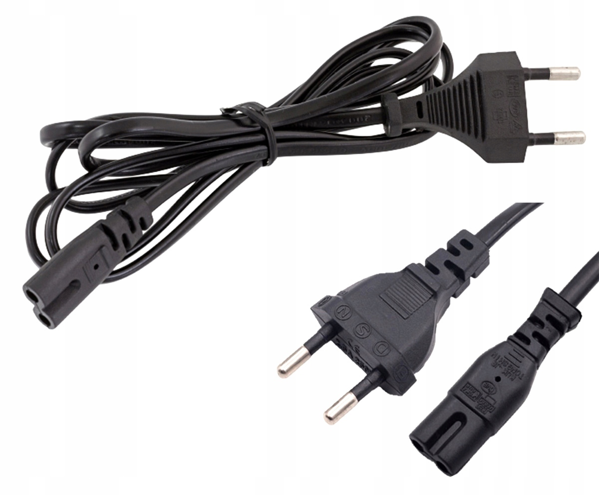 

KZ10 Kabel Zasilający Sieciowy Euro 1,5M Ósemka
