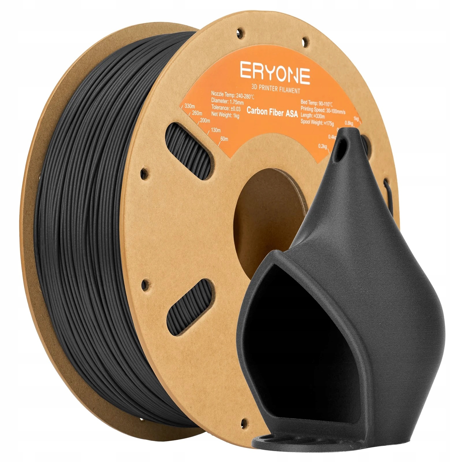 Filament Eryone Asa-cf szary 1.75mm 1kg