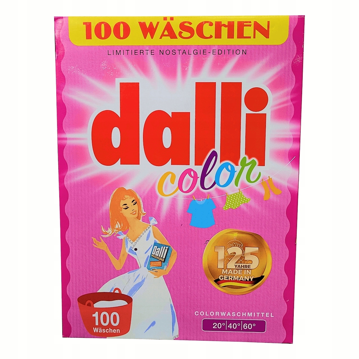 Levně Dalli color prací prášek barvy 100 praní 6,5