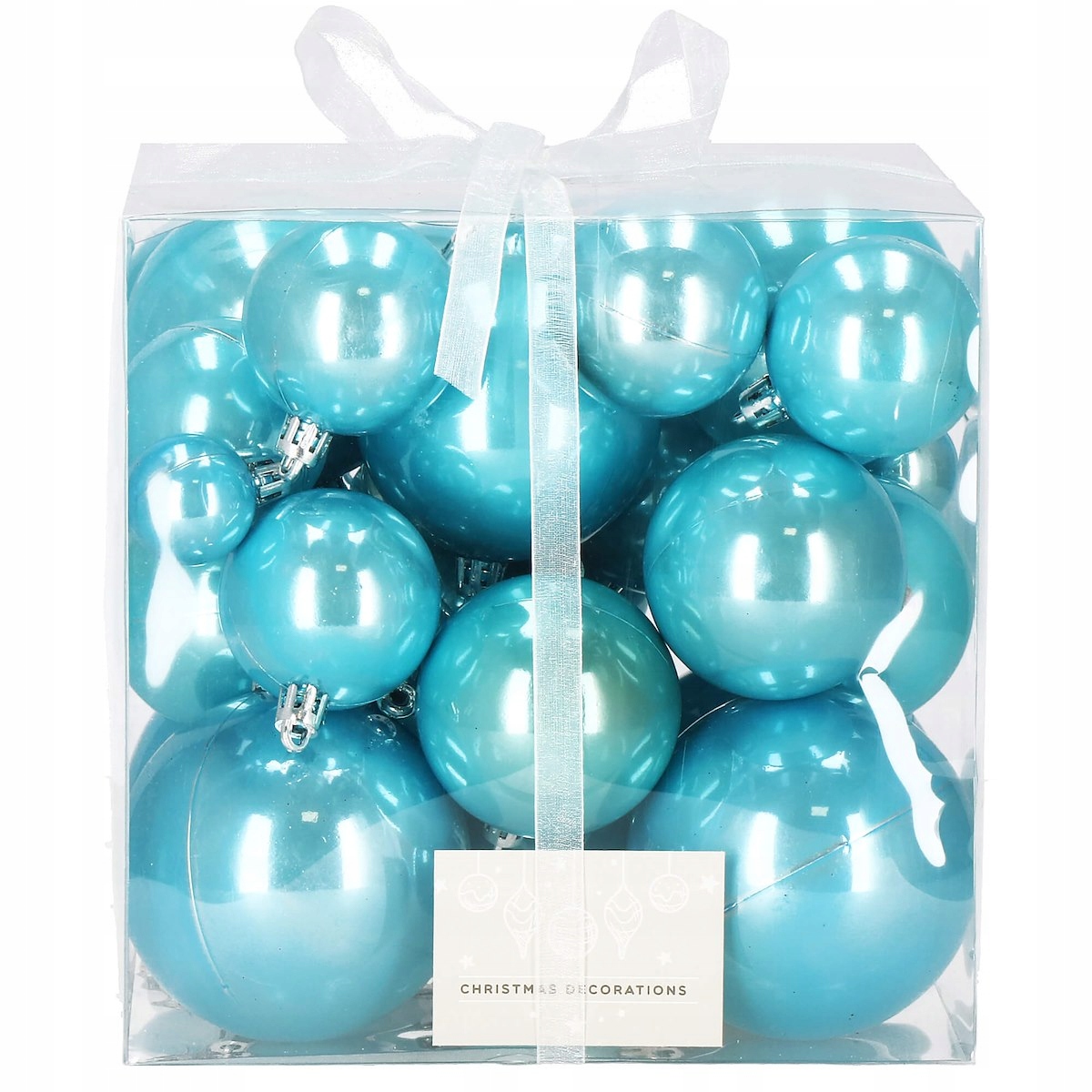 

Bombki Na Choinkę 3/5/6/7/8cm Nietłukące Perłowe