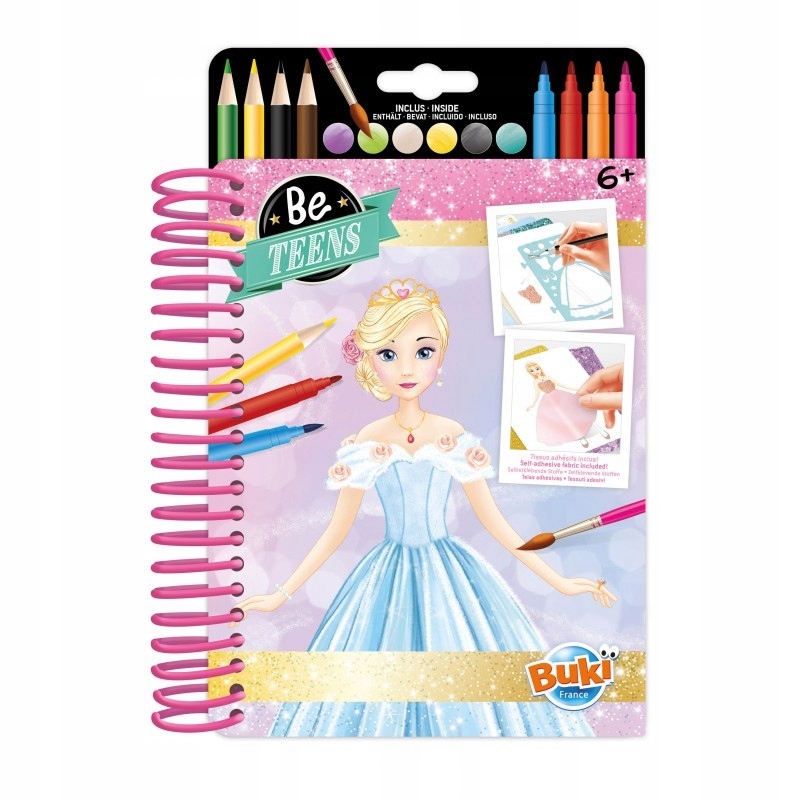 

Szkicownik do Projektowania Mody Princess Suknie
