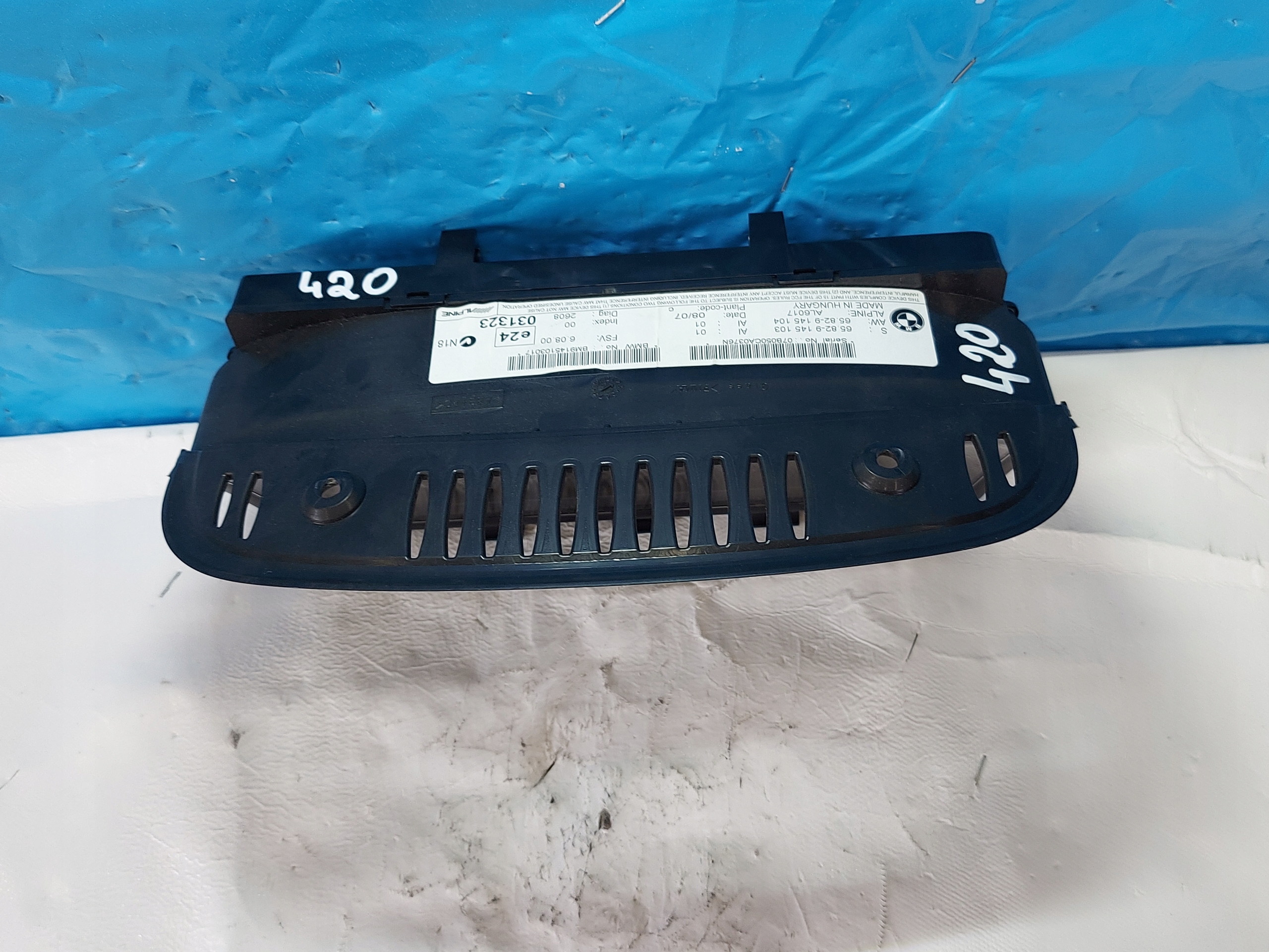 MONITOR display BMW E90 65829145103