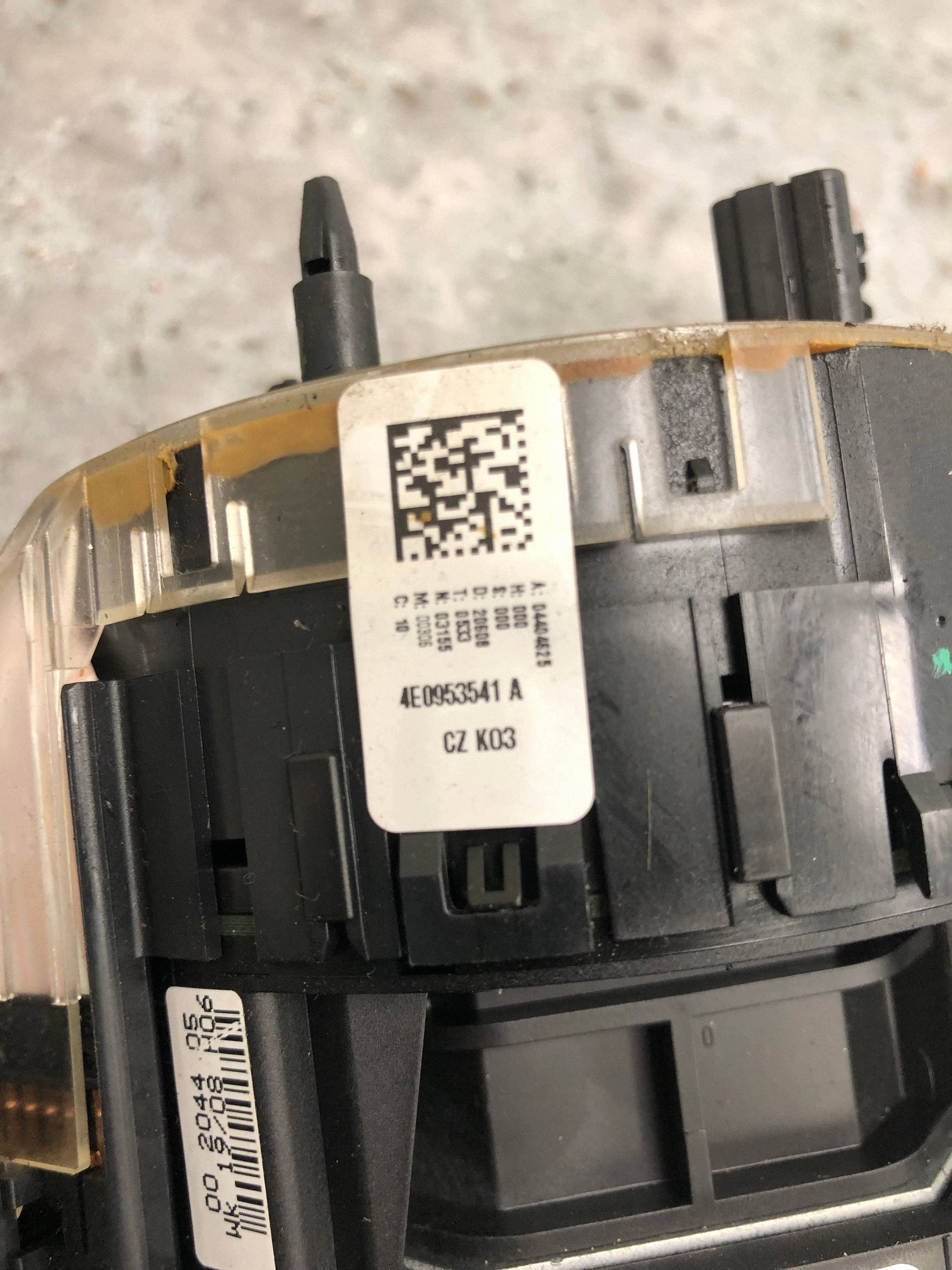 DEVIO LUCI TERGICRISTALLO TERGI AUDI A6 C6 4F0953549D 4E0953541A 4E0953521 4E0953503C